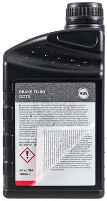 Liquide de frein (Huile de frein) A.B.S. ALL BRAKE SYSTEMS BV. 1 - ref. 7504